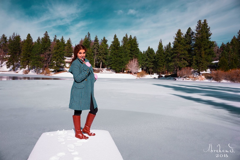 Female model photo shoot of TaraSchnitzer in Big Bear Lake