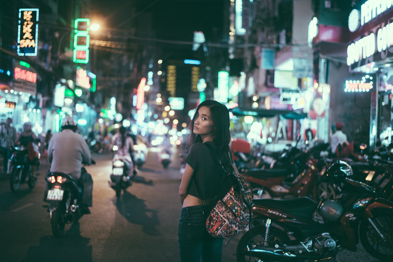 Female model photo shoot of Trinh Tran