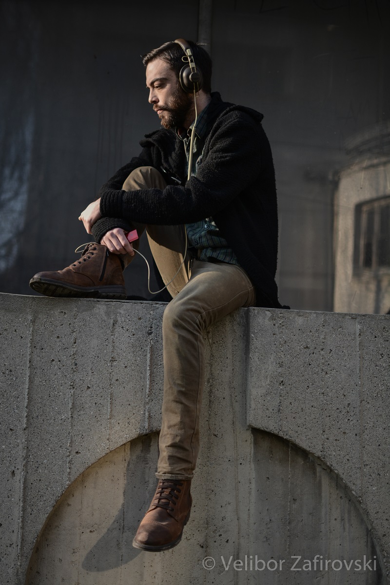Male model photo shoot of Vele in Skopje