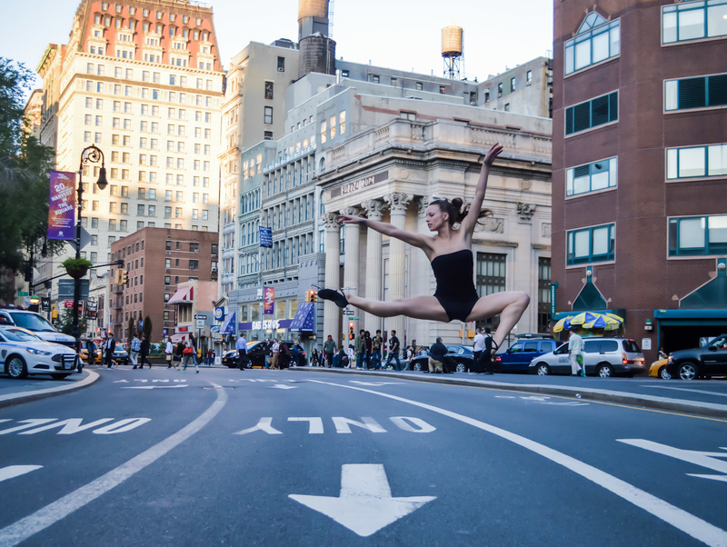 Female model photo shoot of caseyhartman in Union Square, Manhattan