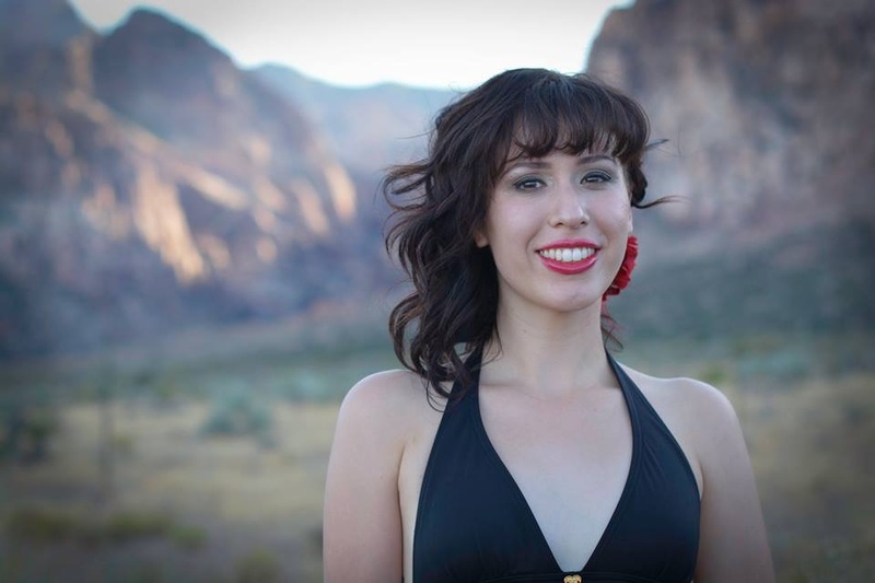 Female model photo shoot of MistressBones in Red Rock Canyon, Nevada