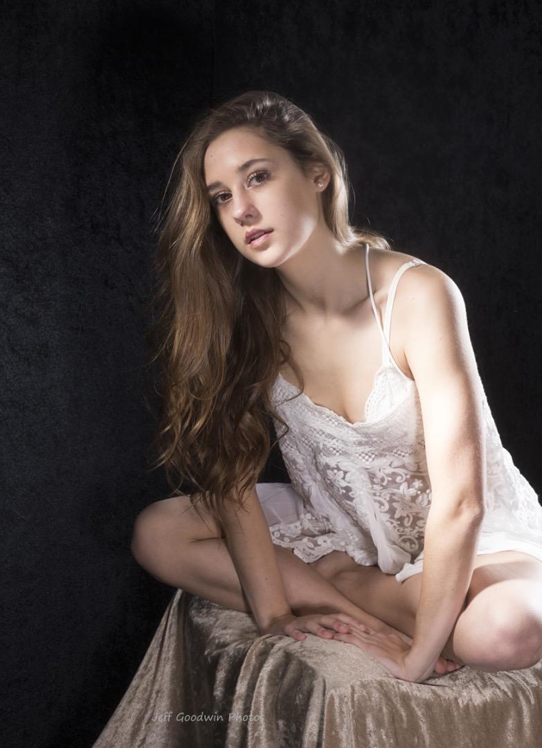 Female model photo shoot of Charlotte Cercueil by Jeff Goodwin