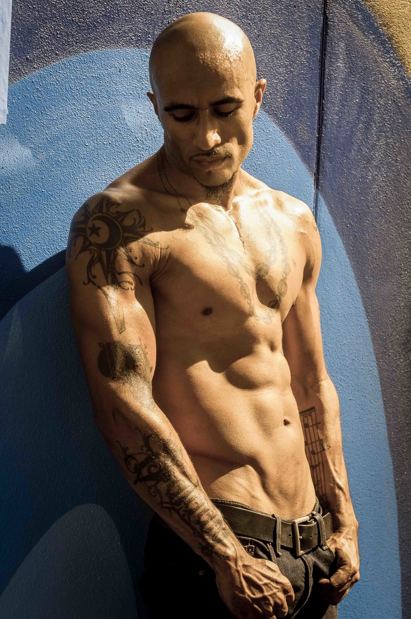 Male model photo shoot of King Noire in St. Pete 2015