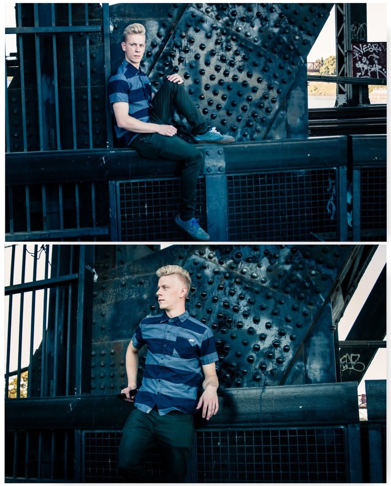 Male model photo shoot of nathandclements by Seth Ian Photography in Steel Bridge, Portland, OR