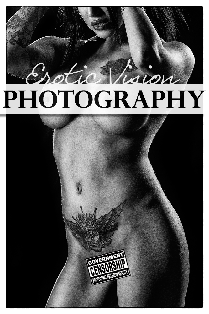 Male and Female model photo shoot of Erotic Vision Photography and SabrinaCorinne in My Studio
