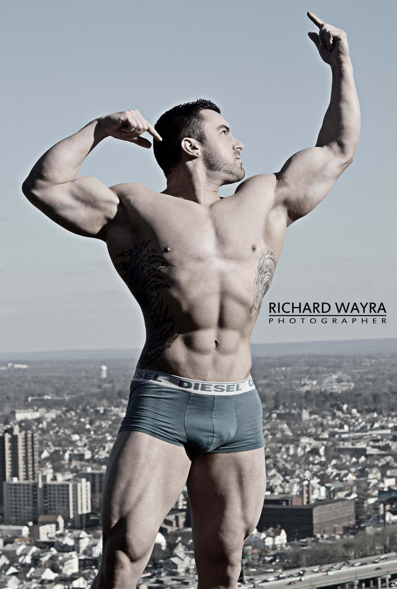 Male model photo shoot of d_vella by Richard Wayra Fitness in Clifton, NJ