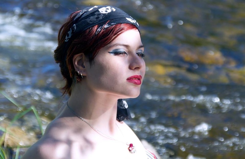 Female model photo shoot of Igora Evol in Okanagan, BC