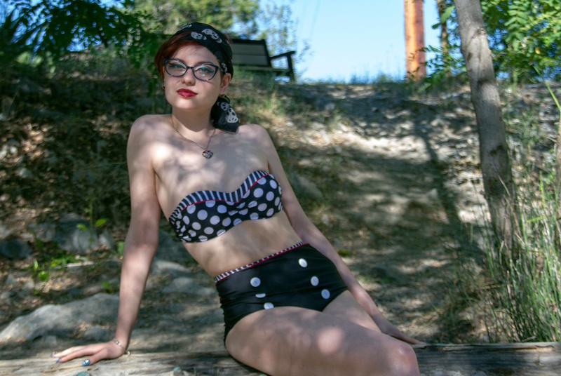 Female model photo shoot of Igora Evol in Okanagan, BC