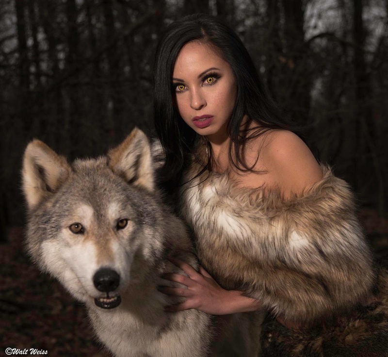 Female model photo shoot of Shana Lee Kim by wweiss in Ironwood Wolves