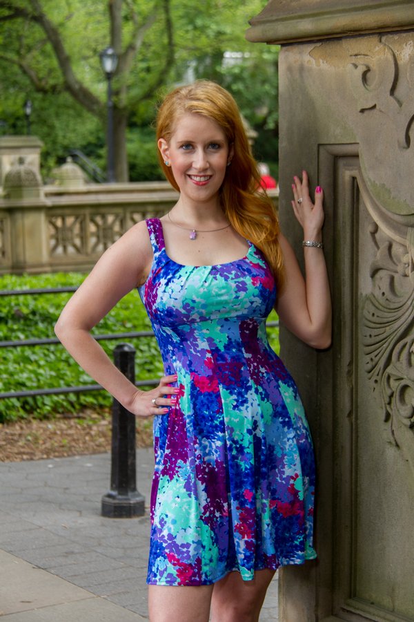 Female model photo shoot of ArielNYC in Central Park NYC