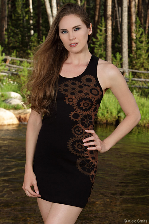Female model photo shoot of Eleya Maureen in Grand Lake, Colorado