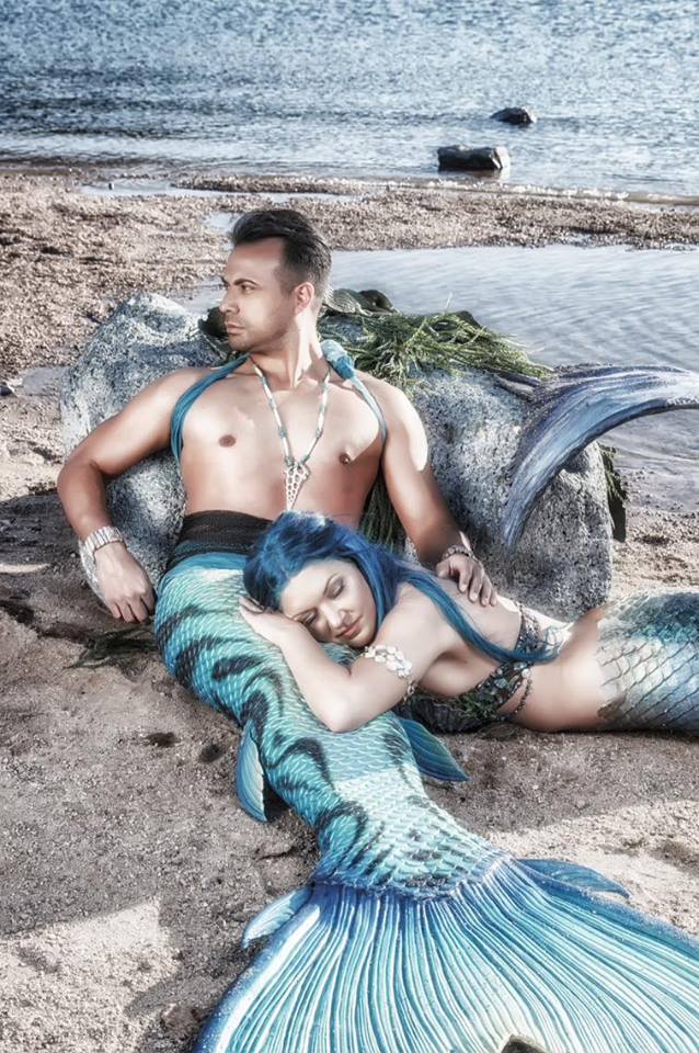 Female model photo shoot of MoonMermaid by Cheshire Visions in Atlantis