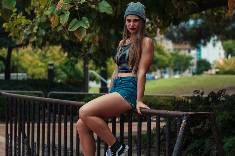 Female model photo shoot of Melea Antoinette in San Diego