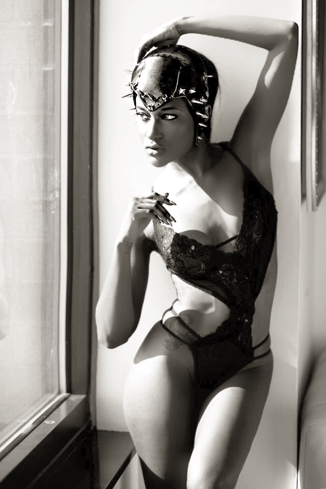 Female model photo shoot of Chantae Vetrice 007 in New York, NY