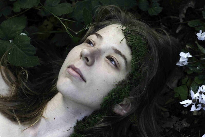 Female model photo shoot of Sophie Dituri Arts in Seattle WA