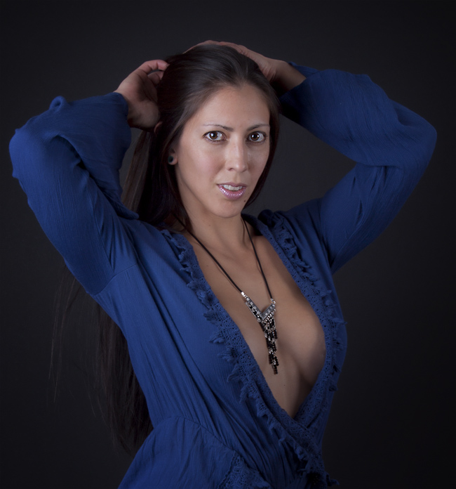 Female model photo shoot of ericacorvina by Bob Young Photography