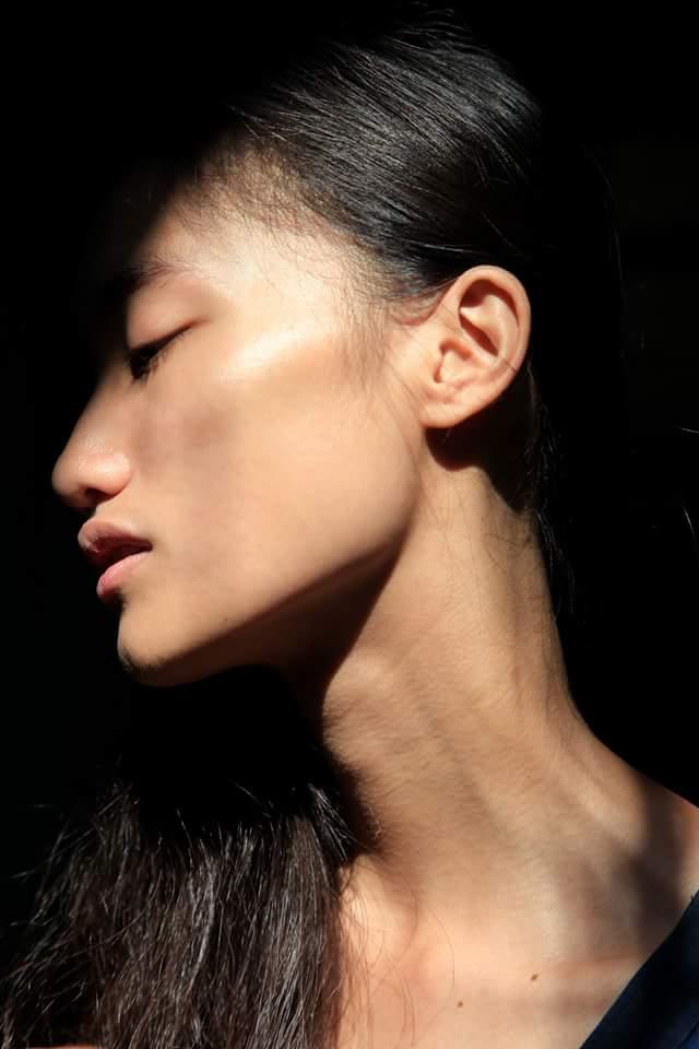 Female model photo shoot of Trinh Tran by celinesarr