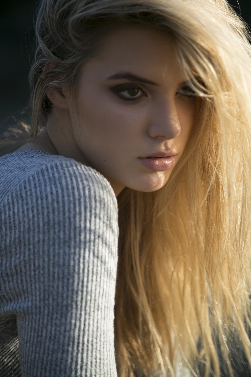 Female model photo shoot of Anjelica Waight