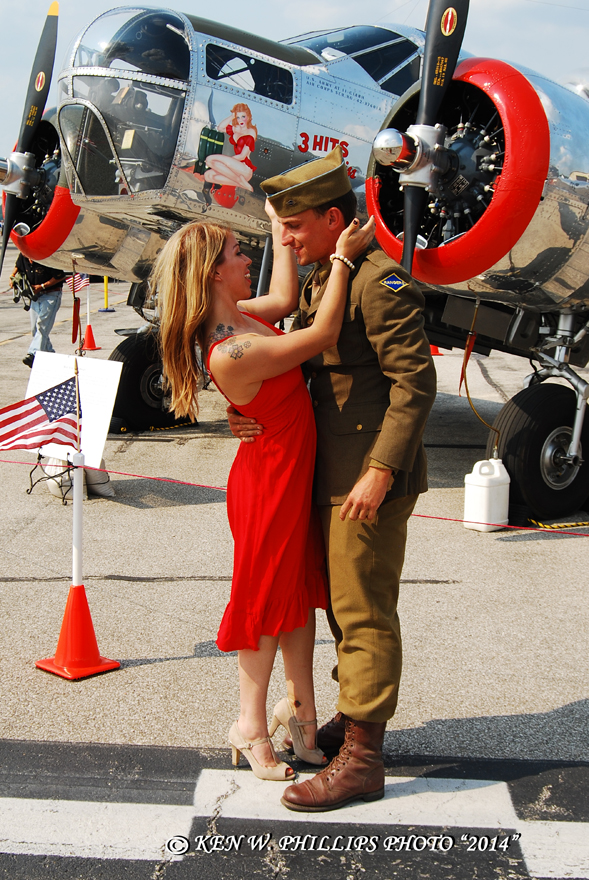 Male and Female model photo shoot of KEN W PHILLIPS PHOTO and Krissy Lombard in Thunder Over michigan