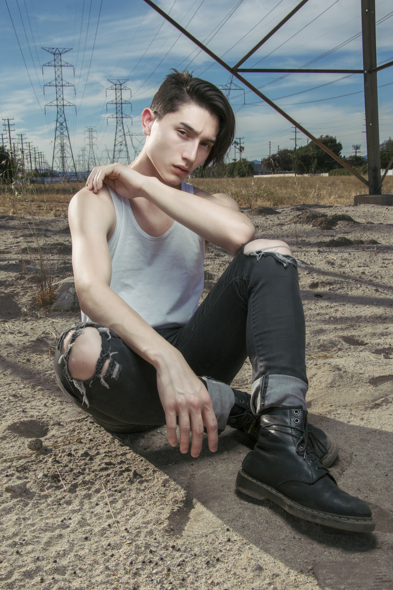 Male model photo shoot of Carlos Galvan in Sun Valley, CA.