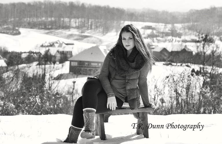 Female model photo shoot of Dancingkk in TN Mountains