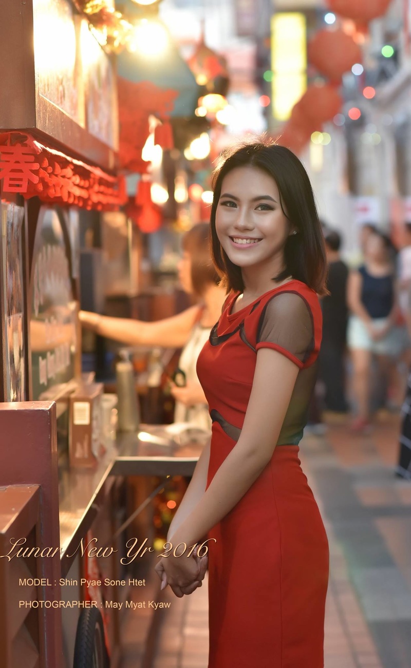 Female model photo shoot of Shin Pyait Sone Htet in Singapore