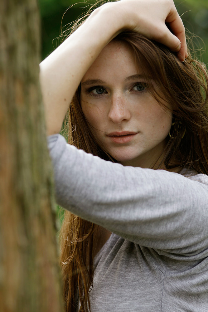 Female model photo shoot of Rachel Brown-McLoughlin in Vondelpark, Amsterdam