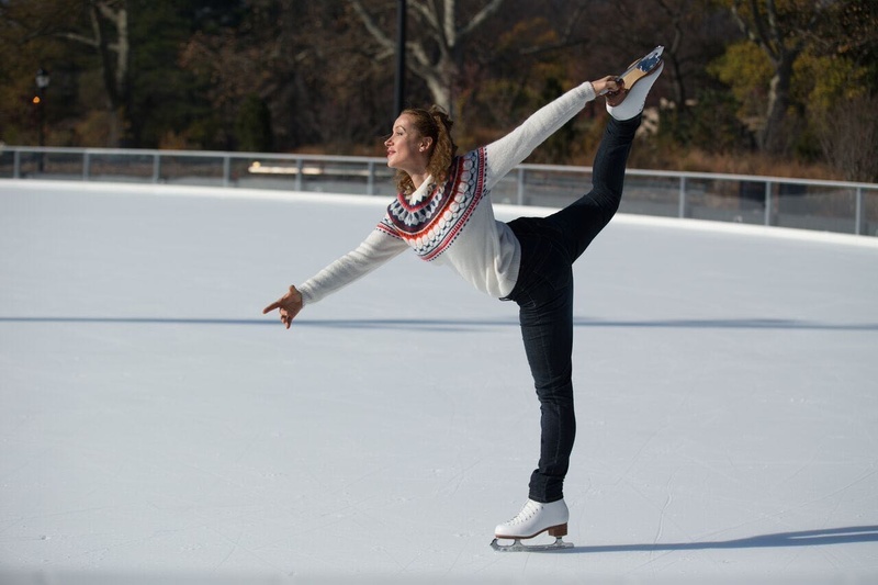 Female model photo shoot of Claudia on Ice