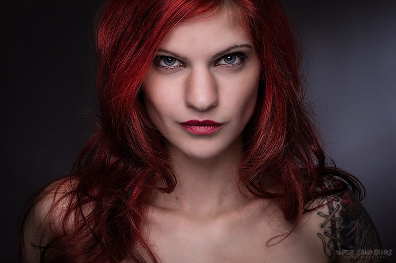 Female model photo shoot of Scarlet Vice
