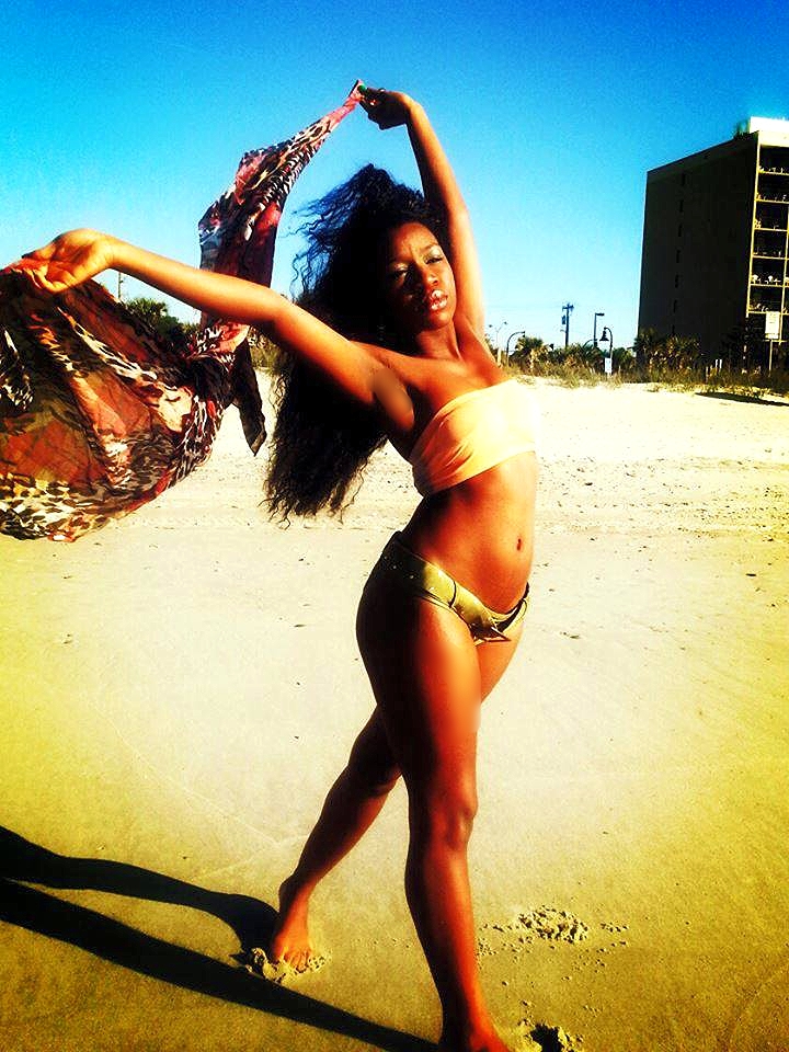 Female model photo shoot of Akilah Christie Barbie in North Myrtle Beach, SC
