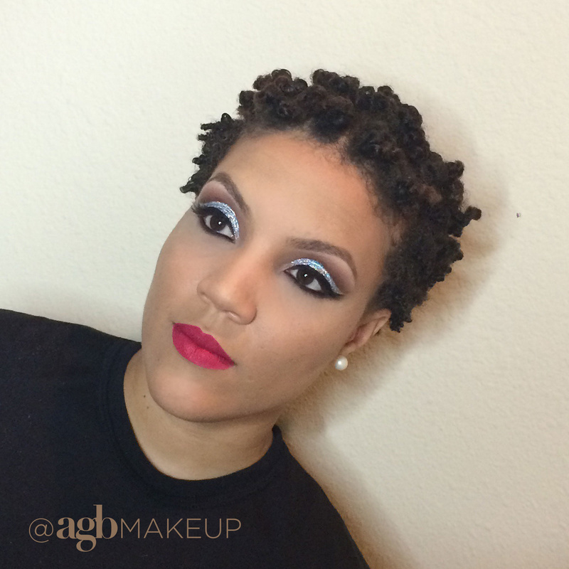 Female model photo shoot of agbmakeup in Durham, NC