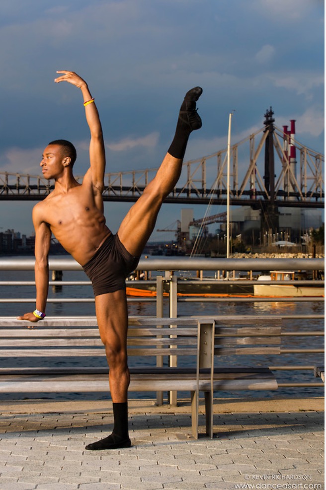 Male model photo shoot of Boy_ballet in Long Island City