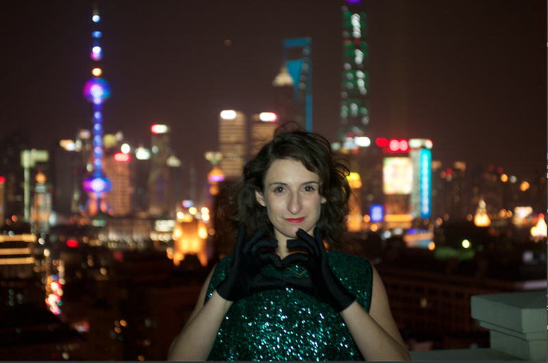 Female model photo shoot of Sangya Rui in Shanghai