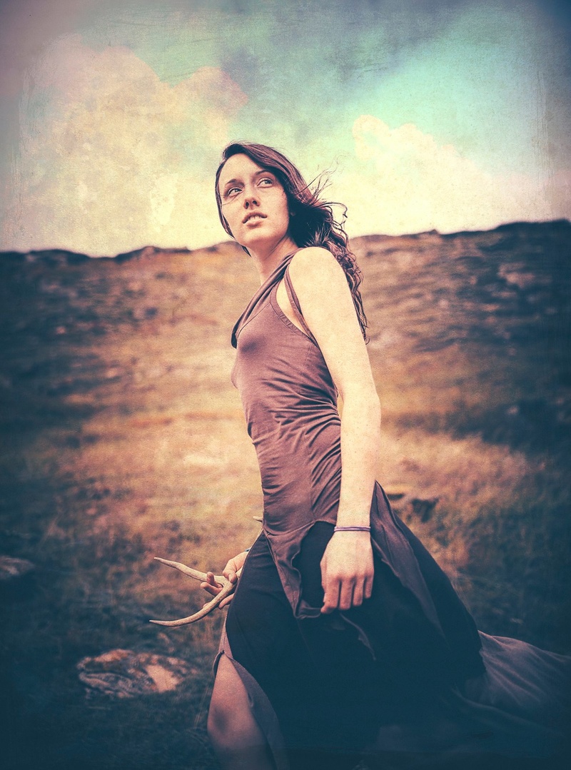 Female model photo shoot of raven_catalyst, digital art by Phi Vernon