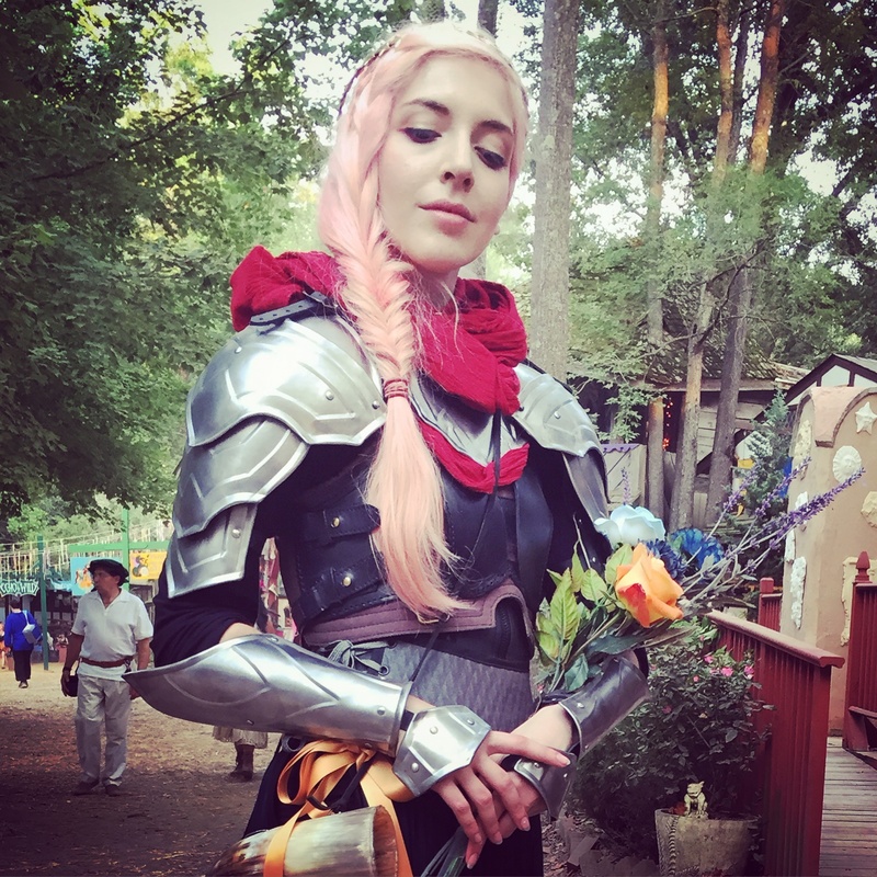 Female model photo shoot of Virage in Maryland Renfest
