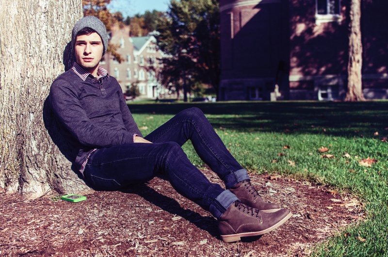 Male model photo shoot of Jaredjdb in New Hampshire - Campus