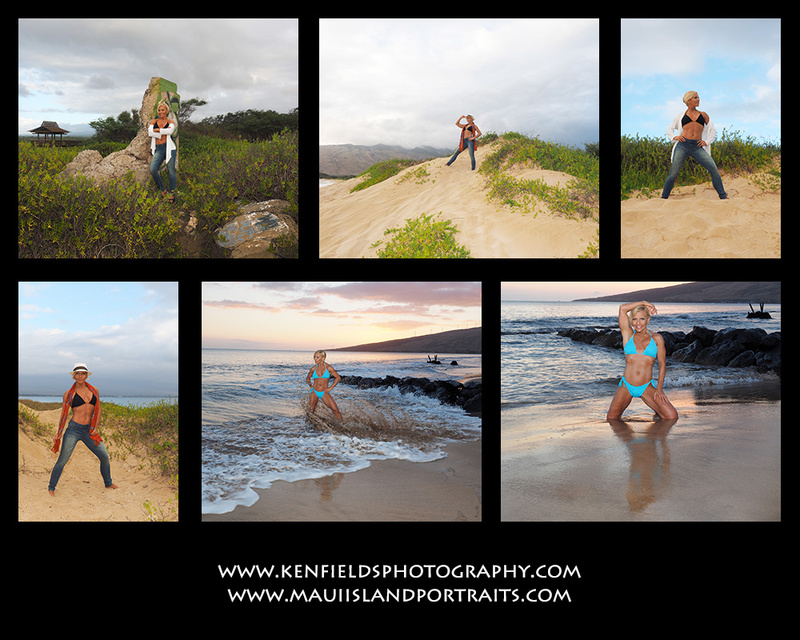 Male and Female model photo shoot of Ken Fields Photography and Patricia Amstutz in Kihei, Maui