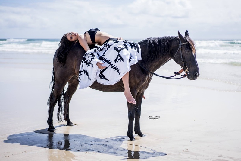 Female model photo shoot of KimberleyAlexandra in Cabarit Beach