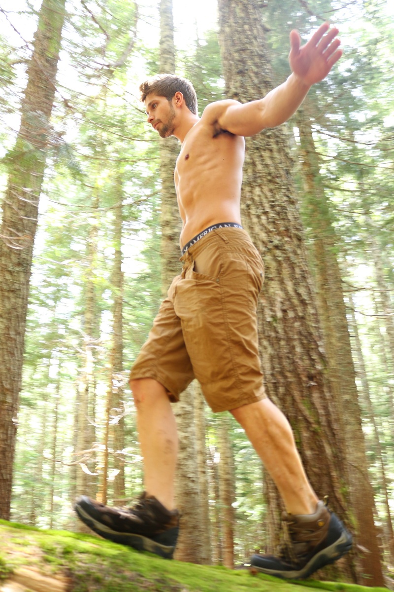 Male model photo shoot of Peter Rowen and thejakemartin in Cascade Range, Washington.