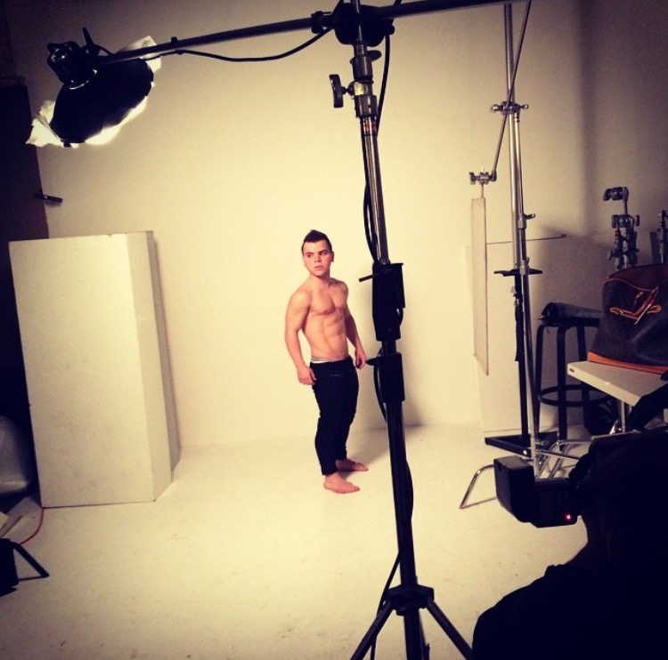 Male model photo shoot of JC Mounduix