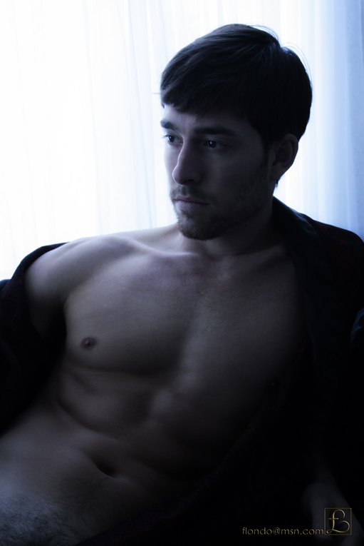 Male model photo shoot of fLondon