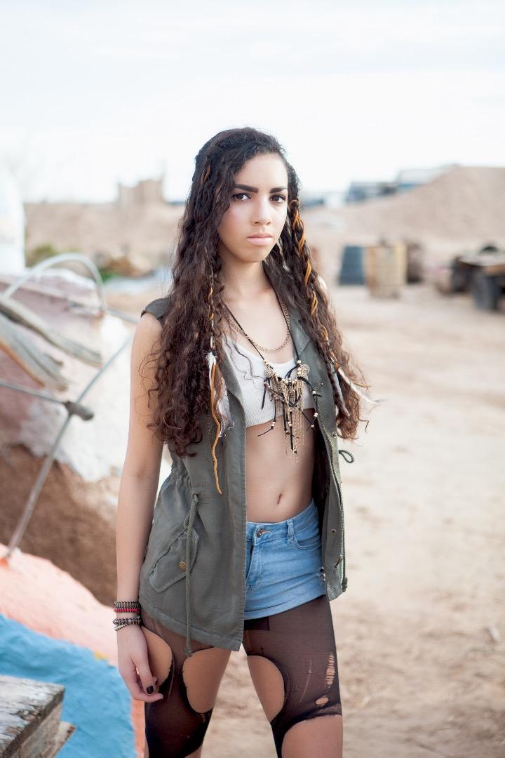 Female model photo shoot of Keshia Mercado and Hailey M by Artizan Images in Salton Sea