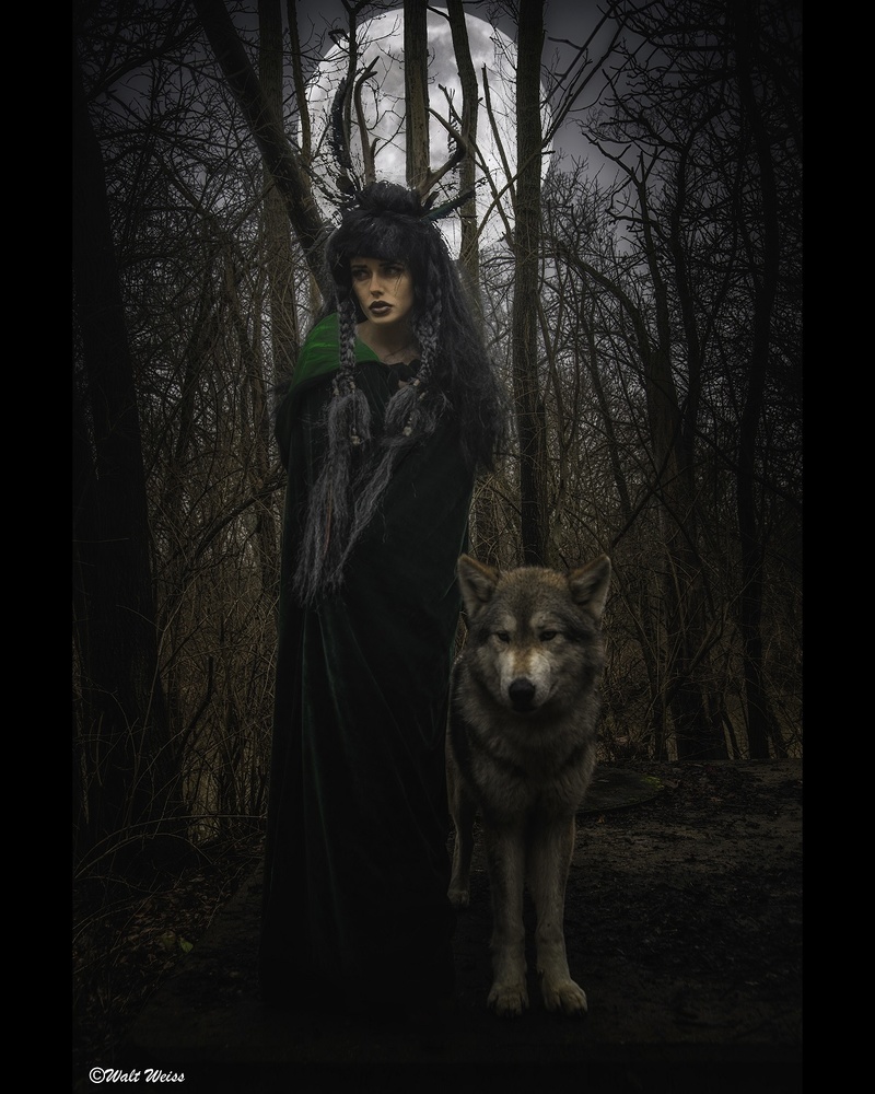 Male and Female model photo shoot of wweiss and lizzieluvs in Ironwood Wolves Ohio