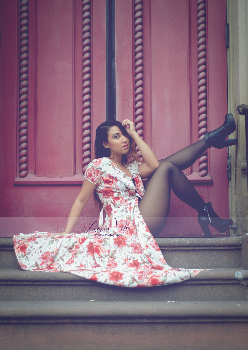 Female model photo shoot of Amor Vitae Photography and SCE - Joey Joelle in Rittenhouse Square, Philadelphia