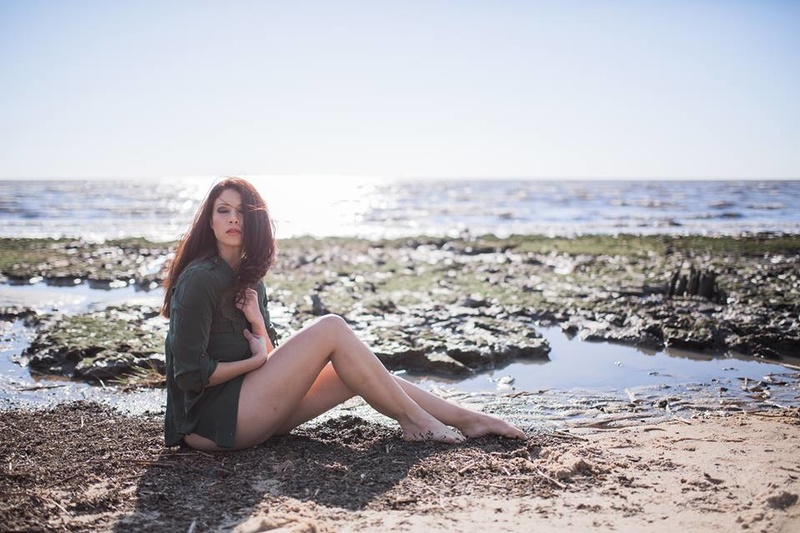 Female model photo shoot of Aurelia Fox in Ocean Springs, MS - Lake Mars Park