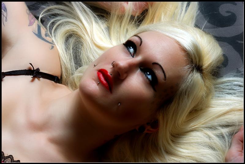 Female model photo shoot of Kitty__Vicious