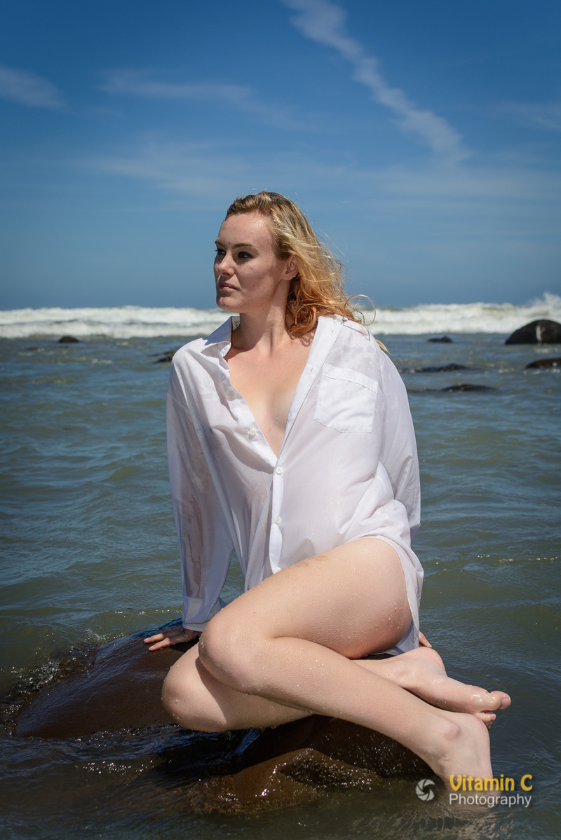 Female model photo shoot of Lollielaava in Ohawe Beach