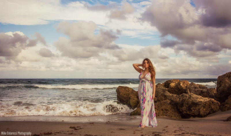 Male and Female model photo shoot of Mike Colarossi  and Sylvia Rose in Deerfield Beach