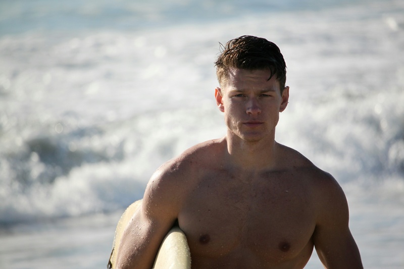 Male model photo shoot of connor_branson in Oceanside Pier