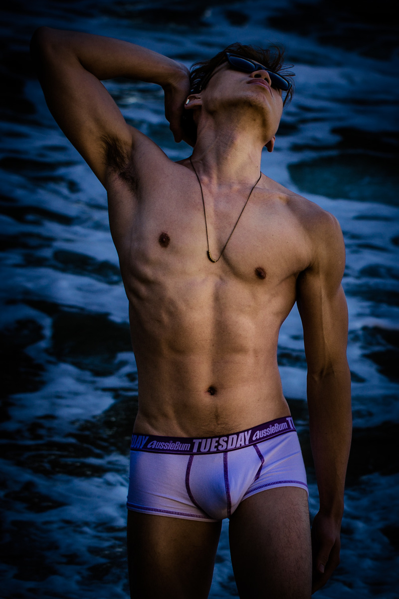 Male model photo shoot of Buff Leo by April McKay in Pismo 2016